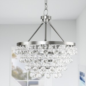 Maxax 17.5" 5-Light Dimmable Crystal Chandelier - 1 of 4