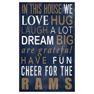NFL Fan Creations In This House Sign - 1 of 1