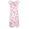 JEFFRICO Womens Nightgowns Short Sleeve Sleepwear Soft Pajama Dress Nightshirts - 2 of 4