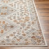 Hauteloom Meja Cream & Rust Washable Area Rug - 3 of 4