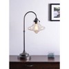 Kenroy Home Rain Drop Desk Lamp (Includes Light Bulb): Modern Task Lamp, Glass Shade, Steel Body, UL Listed - 3 of 4