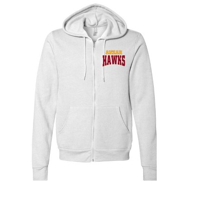 Adult Anzar High School Hawks Name & Graphic Full-Zip Fleece