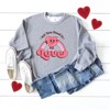 Simply Sage Market Women's Graphic Sweatshirt All You Need Is Love Heart Rainbow - 3 of 3