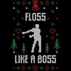 Junior's Design By Humans ugly christmas sweater By shirtpublic T-Shirt - 2 of 3