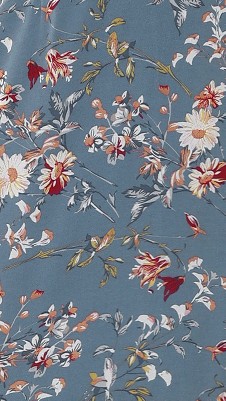 dusty blue-floral