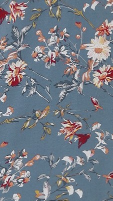 dusty blue-floral