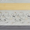 PAGED 72x72 Inch Printed and Embroidered Shower Curtain with Machine-Washable Fabric - 4 of 4