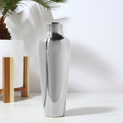 25 Oz Silver Stainless Steel Parisian Cocktail Shaker