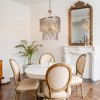 LNC Shoebill Modern Luxury Empire Chandeliers,Gold and Silver,1/4 Light, 18in/31.5in - 4 of 4