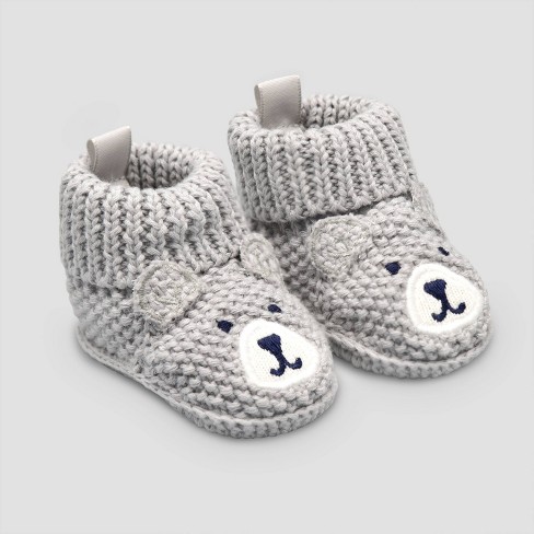 Newborn baby boy on sale booties