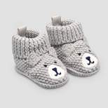 Carter's Just One You® Baby Boys' Knitted Bear Slippers - Gray