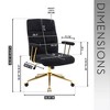 NicBex Adjustable Office Chair with Wheels,Modern Computer Chair with Padded Arms,Swivel Desk Chair for Adult,Student - 3 of 4