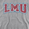 Loyola Marymount University Official Distressed Primary Adult Pull-Over Hoodie, Athletic Heather - image 2 of 4