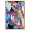 Art Remedy Retro Glitch Retro Abstract Wall Art Framed - 4 of 4
