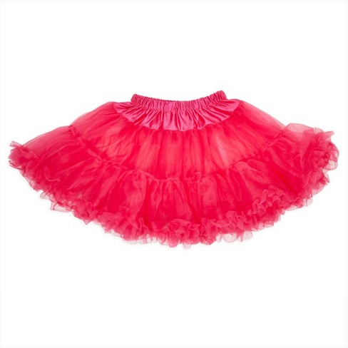 Zodaca Hot Pink Tutu Dress For Kids Halloween Costume, Girls Cute Short  Petticoat Skirt, Size Large : Target