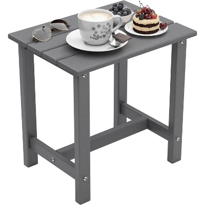 Acoinel HDPE Patio End Table for Outdoor