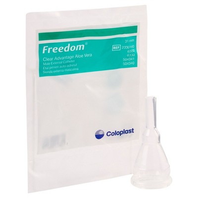 Coloplast Silicone Standard Type Male External Catheter 31 mm 100 per Case