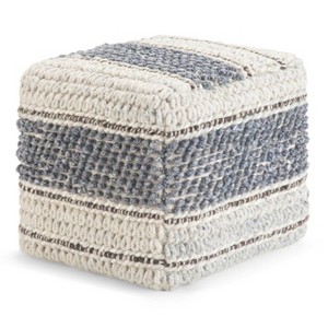 Heyfield Square Pouf - WyndenHall - 1 of 4