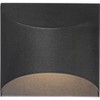 Possini Euro Design Ratner Modern Wall Light Sconce Textured Black Hardwire 6" Fixture LED for Bedroom Bathroom Vanity Reading Living Room Hallway - 3 of 4