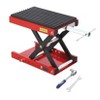 Motorcycle Lift Jack - 1200LBS Heavy Duty Scissor Stand with Wide Deck, Safety Pin, Versatile Application, Secure & Safe, Enhanced Protection - 3 of 4