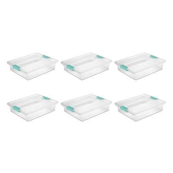 Sterilite 40 In Vertical Wrapping Paper Organizer & Storage Box, Clear (4  Pack), 1 Piece - Fry's Food Stores