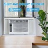 6000 BTU WiFi Window Air Conditioner, Silent Indoor Window Air Conditioner with Remote Control, 3 Air Speeds and 24 Hour Timer, Cools Up to 250 Sq. Ft - 4 of 4