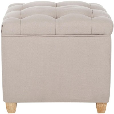 Joanie Ottoman - Taupe - Safavieh