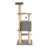 Two by Two San Diego - Gray Scratching Post Cat Furniture - 51.2 in. Tall - 4 of 4
