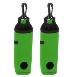 Unique Bargains Neoprene Waist-Mounted Lightweight Golf Ball Carry Bags 2 Pcs - 1 of 4