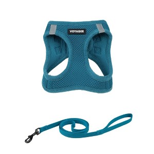 Voyager Step-In Air Cat Leash Harness Set - All Weather Mesh, Step In Vest Harness for Small and Large Cats by Best Pet Supplies - 1 of 4