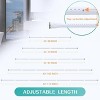 LunaLulinlk Extra Tension Shower Curtain Rod With Holders, 42 to 100 inch Tension Rod - 3 of 4