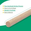 Unique Bargains Arts Garden Christmas Decoration Round Natural Wood Sticks 20 Pcs - 4 of 4