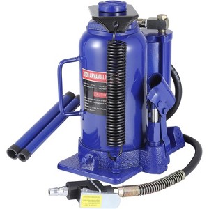 GOCAPTAIN Air Hydraulic Bottle Jack, Pneumatic Bottle Jack with Manual Hand Pump, Pneumatic Bottle Jack for Car Truck RV Repair Industrial Engineering - 1 of 4