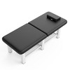 Dolonm 75" Professional Massage Table,Folding Metal Frame, 660LBS Capacity, Skin-Friendly PU Leather - 3 of 4