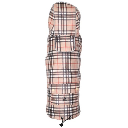 Plaid raincoat best sale