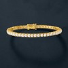 Ross-Simons 4mm Cultured Pearl Tennis Bracelet in 18kt Gold Over Sterling - 3 of 4