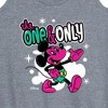 Women's - Disney - The One And Only Graphic Racerback Tank - 2 of 4