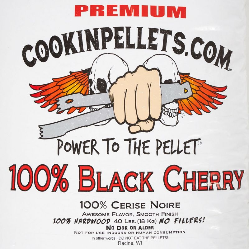 CookinPellets 40lb Black Cherry Grill Smoker Hardwood Wood Pellets (5 Pack), 5 of 7