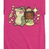 Girls' - Disney Princess - Chibi Kawaii Tiana and Louis Fitted Short Sleeve Graphic T-Shirt - 2 of 4