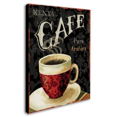 Lisa Audit 'Today's Coffee I' Canvas Art