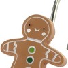 Avanti Linens Gingerbread Man Shower Hooks - 2 of 3