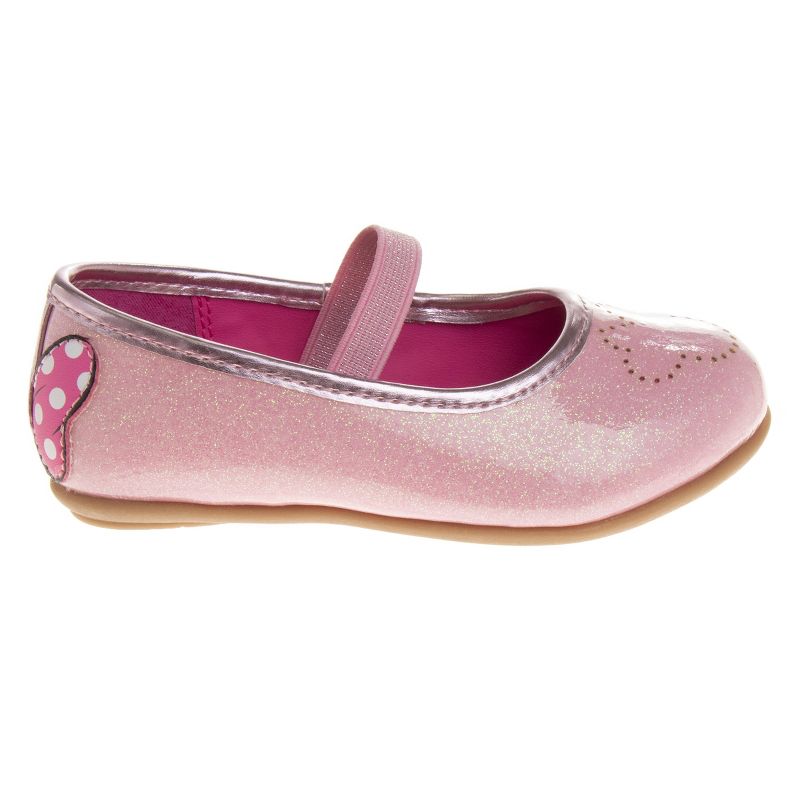 Disney Minnie Mouse, Frozen Anna & Elsa Girls' Flat Shoes (Toddler Sizes), 4 of 11