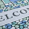 Sea Glass Flocked Floor Mat - 2 of 2