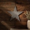 TopComfy Decorative Object Star Shape Handcrafted Wooden Wall Decor for Living Spaces, Gray, 19"*19"*1" - 4 of 4