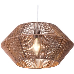 Zuo Kendrick Ceiling Lamp Brown - 1 of 4