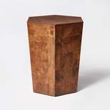 Ogden Burled Wood Accent Table - Threshold™ designed with Studio McGee