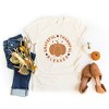 Simply Sage Market Women's Grateful Thankful Bless Circle Short Sleeve Graphic Tee - image 3 of 4