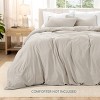 Washed Duvet Cover & Sham Set - Extra Soft, Easy Care by Bare Home, Comforter Not Included - 3 of 4