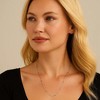 Hollywood Sensation Dainty Black Onyx Beaded Link Necklace - 4 of 4
