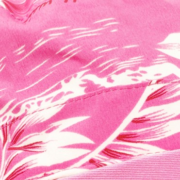 pink hawaii flower print